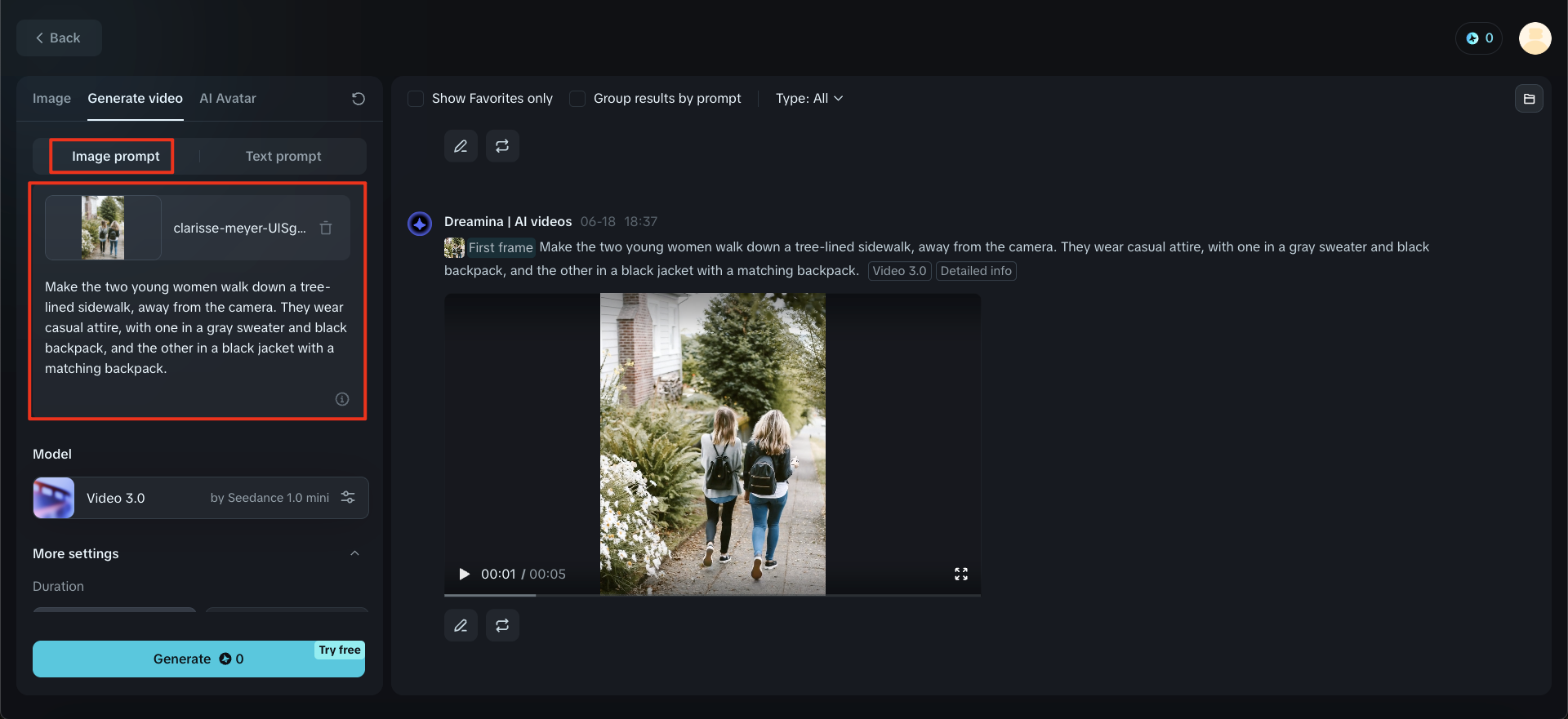 Dreamina: Cel mai bun generator video AI gratuit