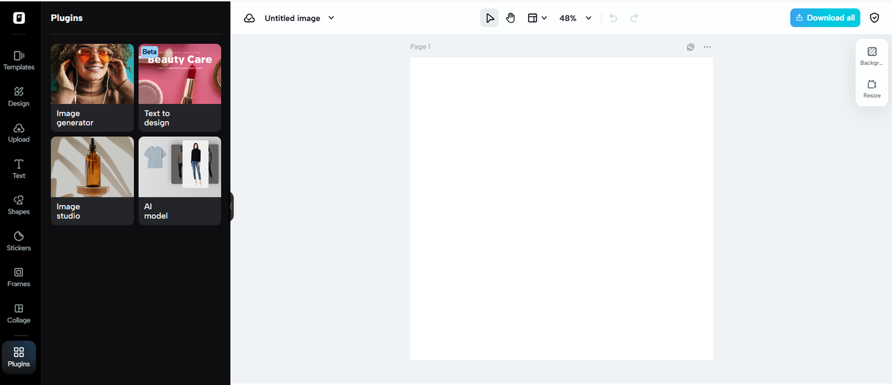 AI-powered logo creation