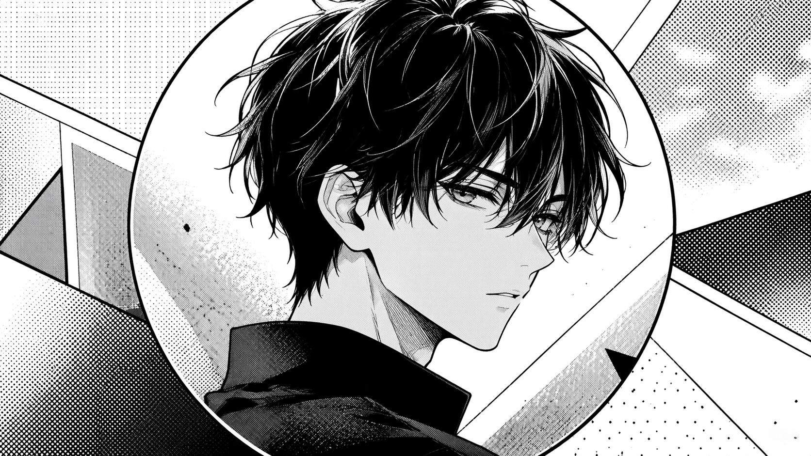Kartu prompt filter manga Dreamina 6: Avatar profil manga