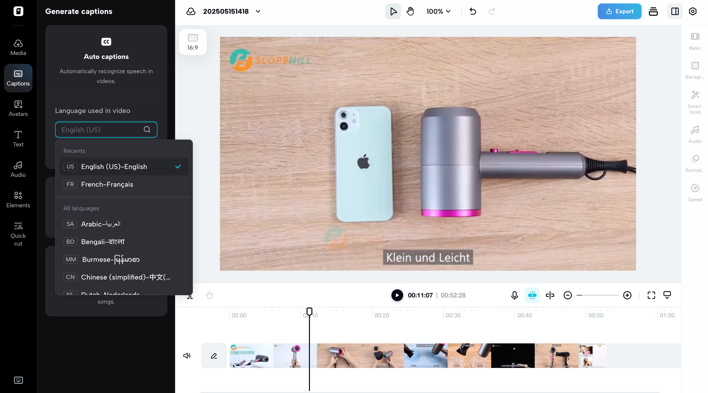 AI-driven translations