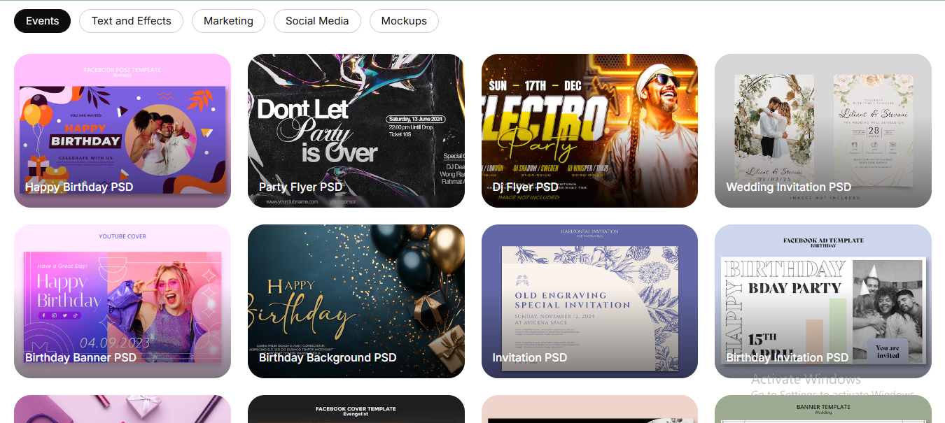 Adobe - the best tool to get a flyer template PSD