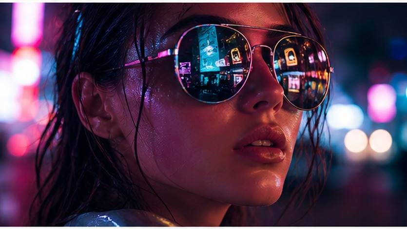 Sunglasses Image Prompts example 3