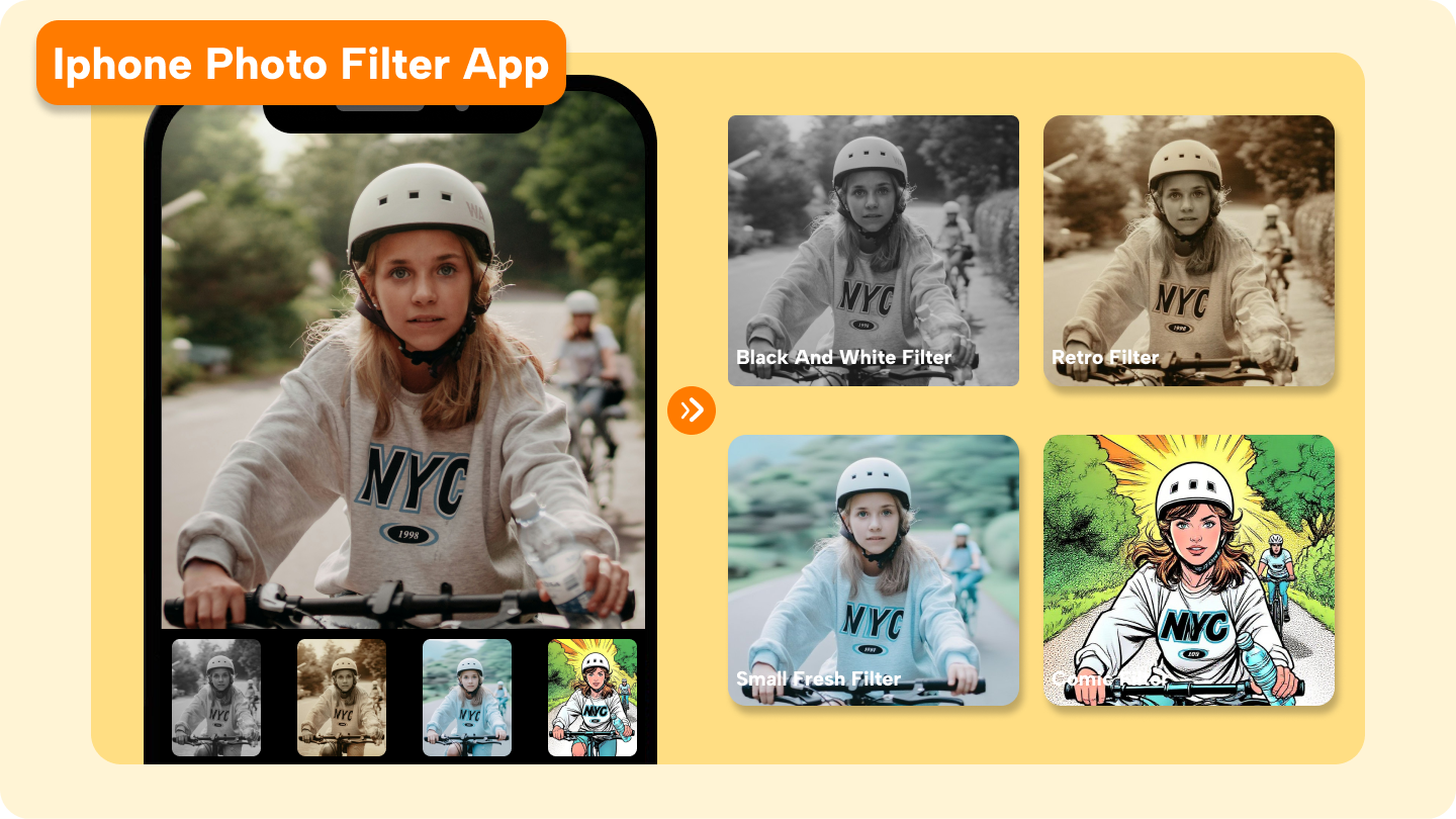 Додаток для фотофільтрів для iPhone