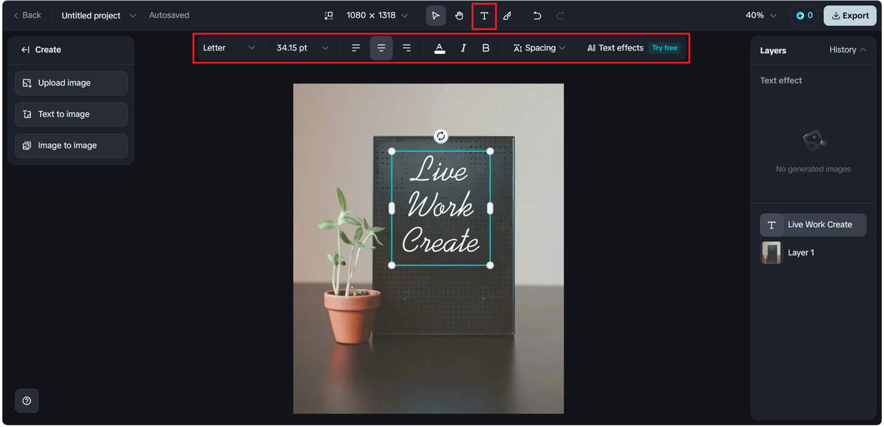 Use Dreamina's toolkit