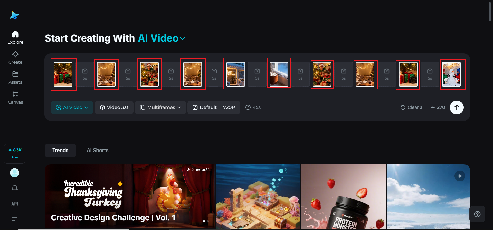 Multiframes