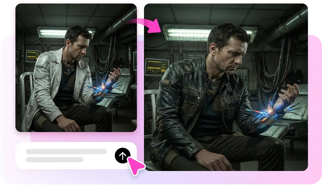 Edit scenes through text