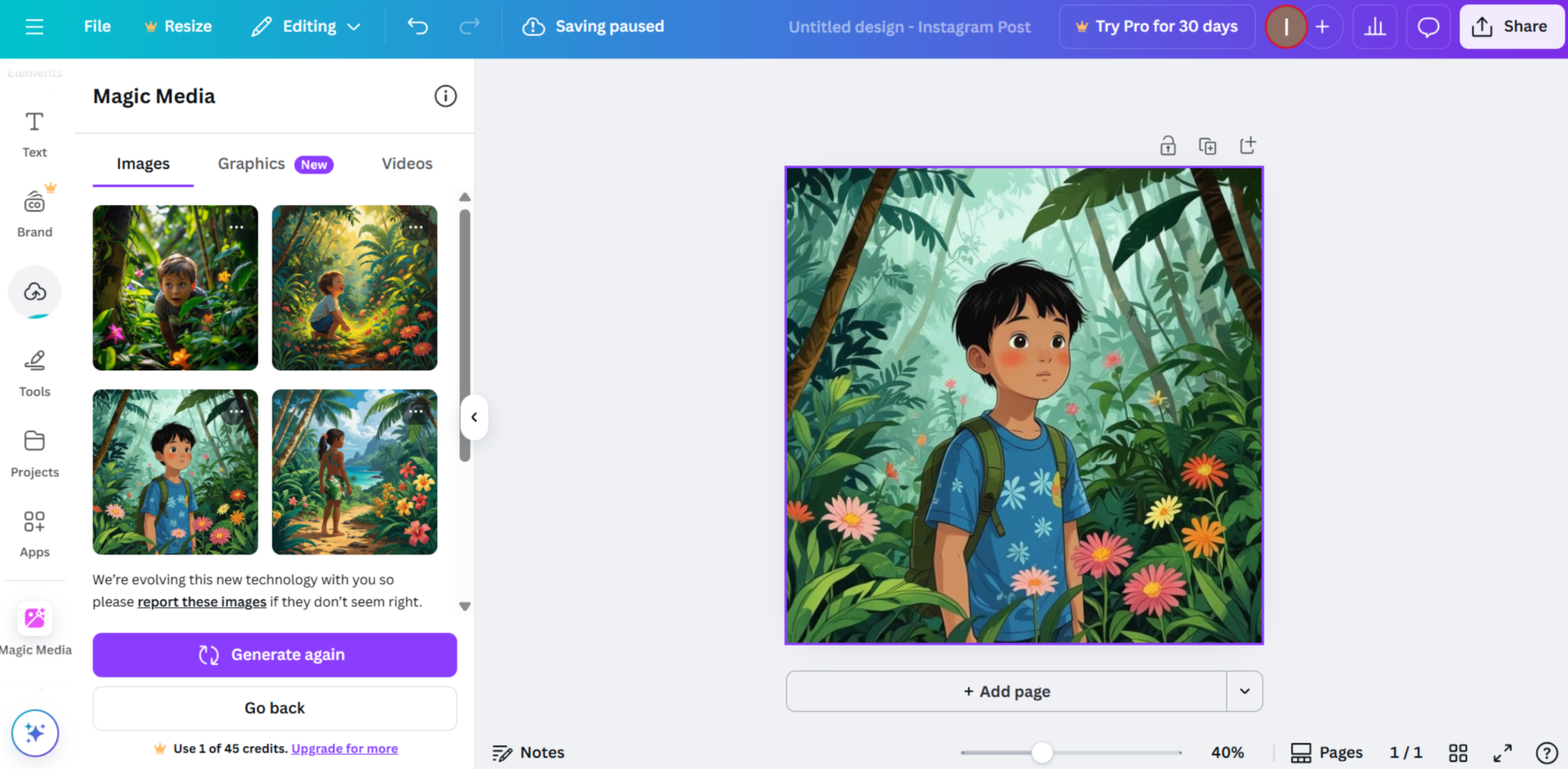 Canva – популярні генератори зображень зі штучним інтелектом без обмежень