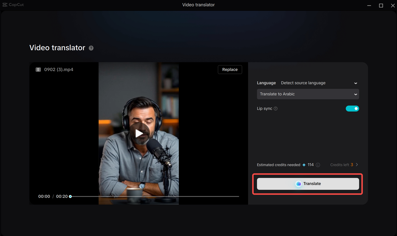 Video translator