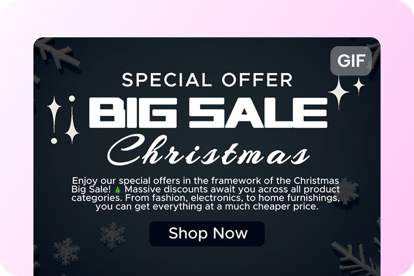 Анимация для кампании по электронной почте