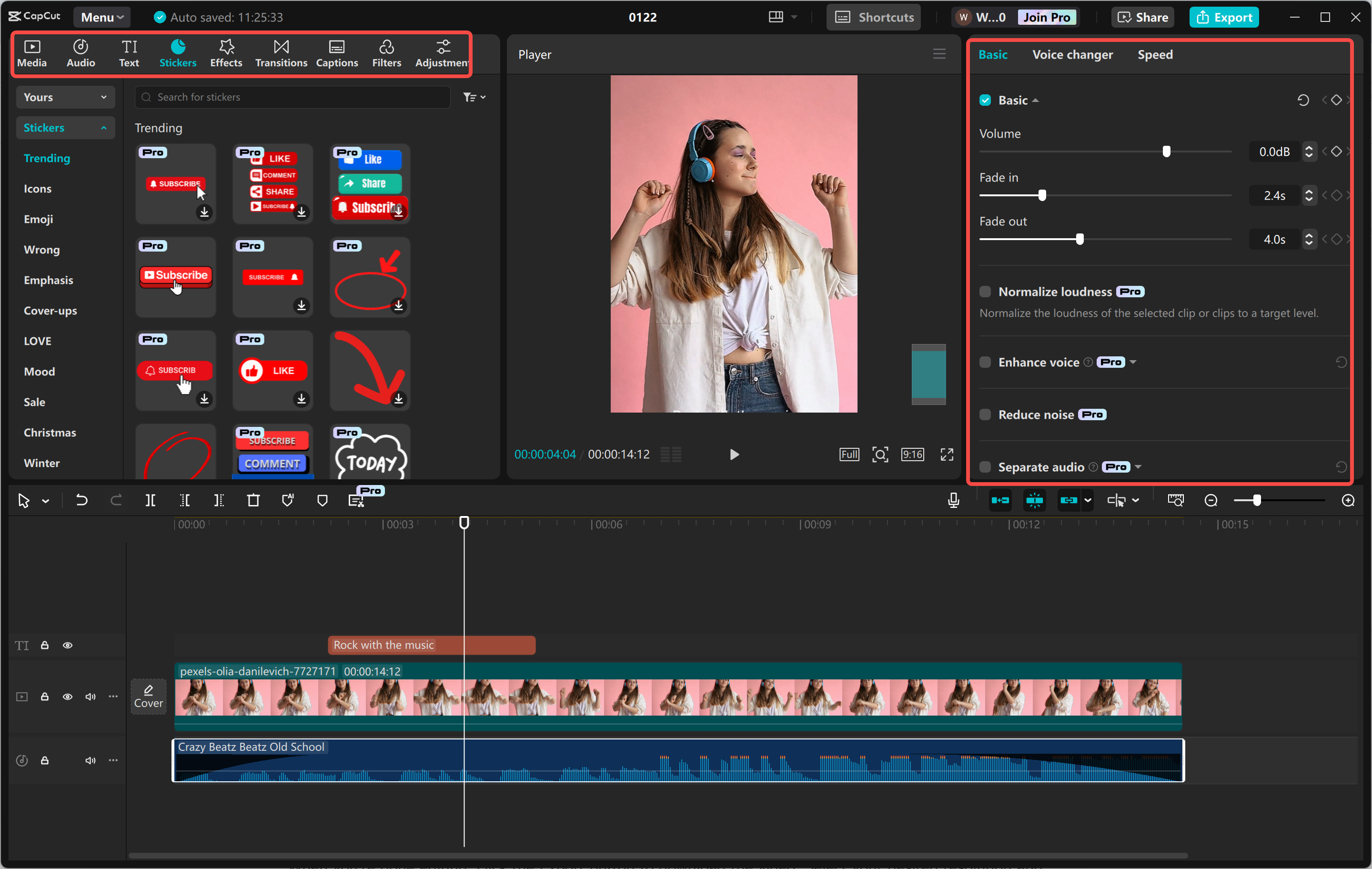 CapCut masaüstü video editörünün AI özellikleriyle youtube 'u kısa düzenleme