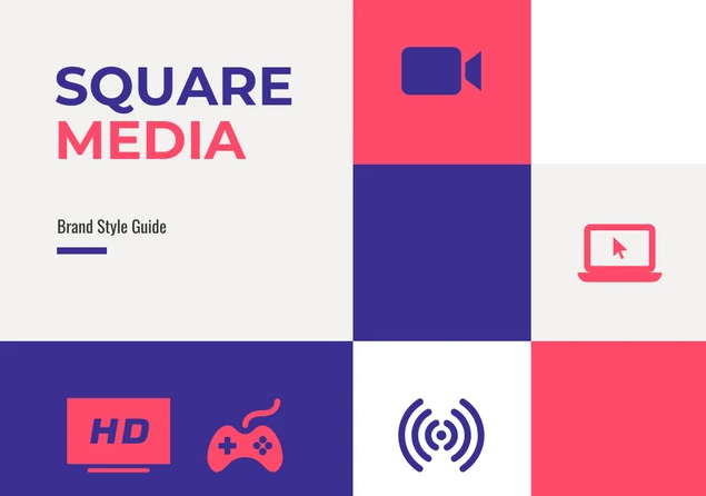 Tech product brand guideline template example