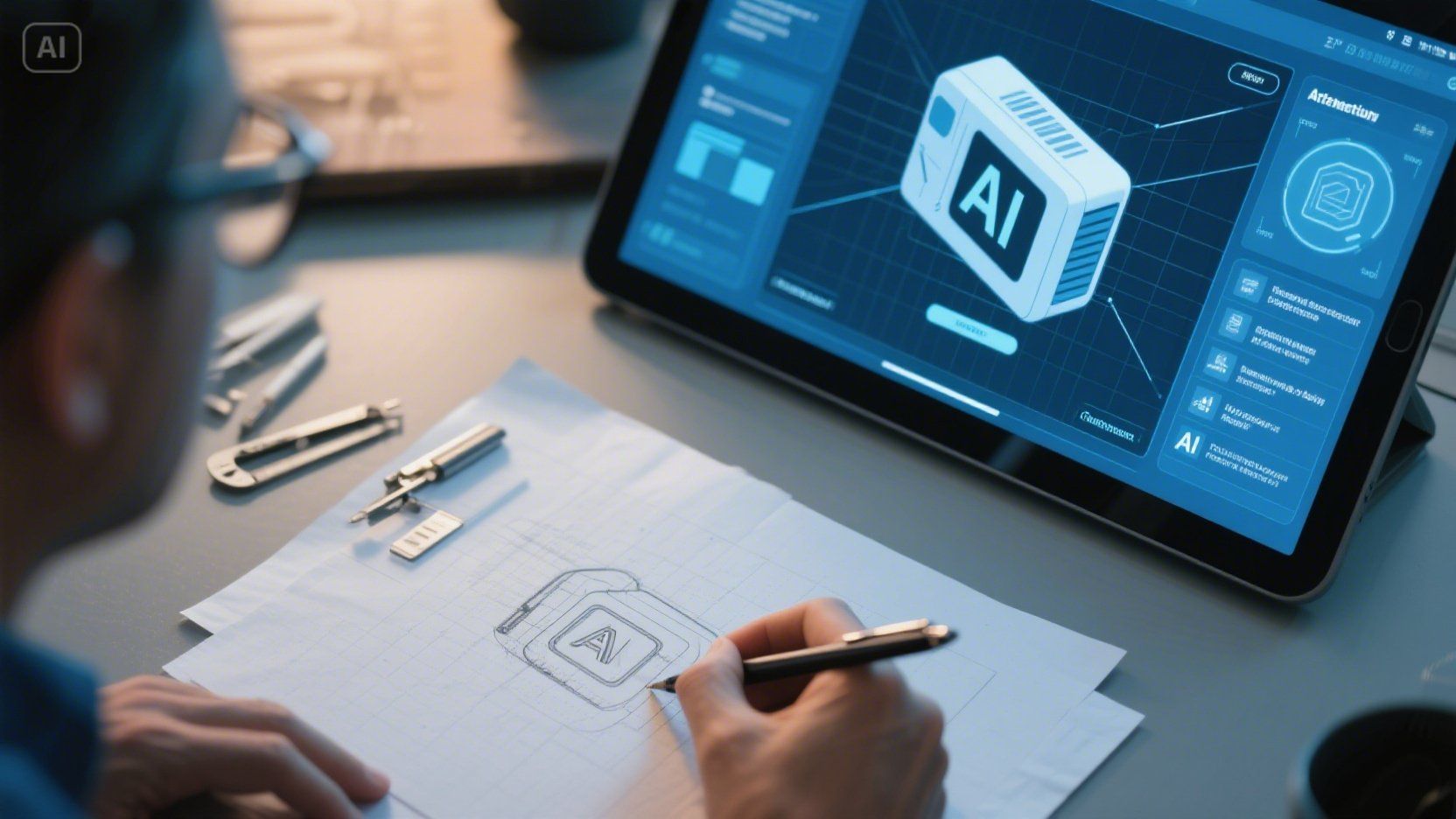 Manual vs AI background editing