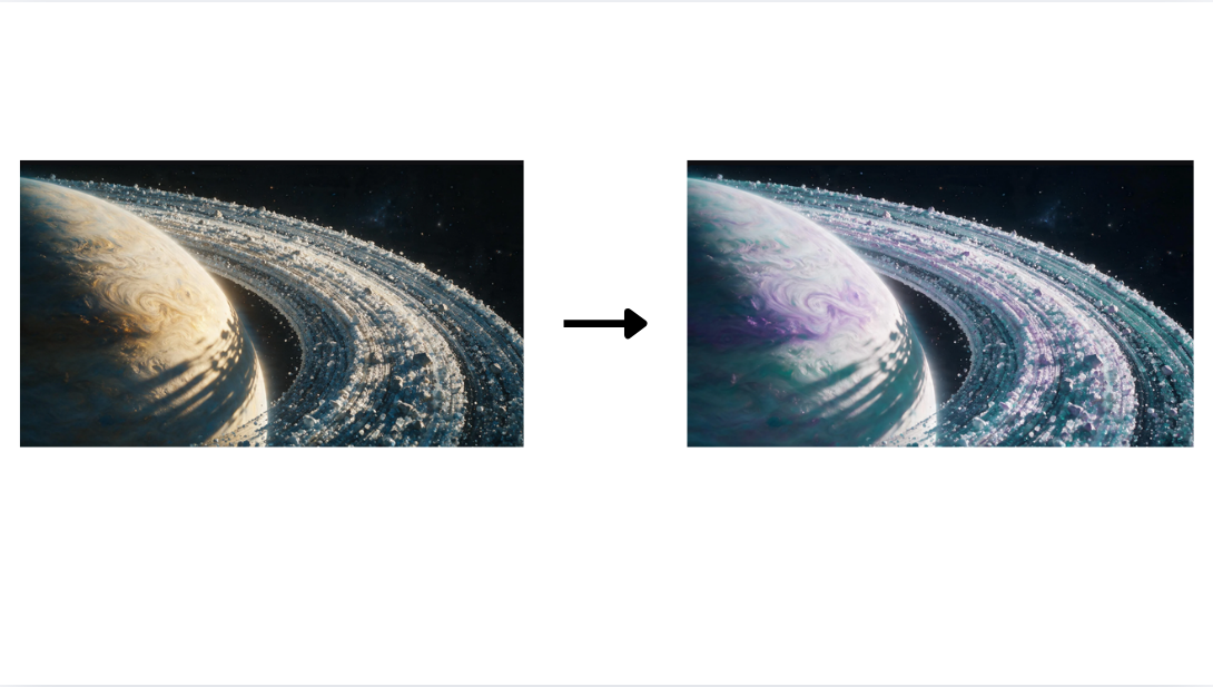 Interactive editing feature in Dreamina
