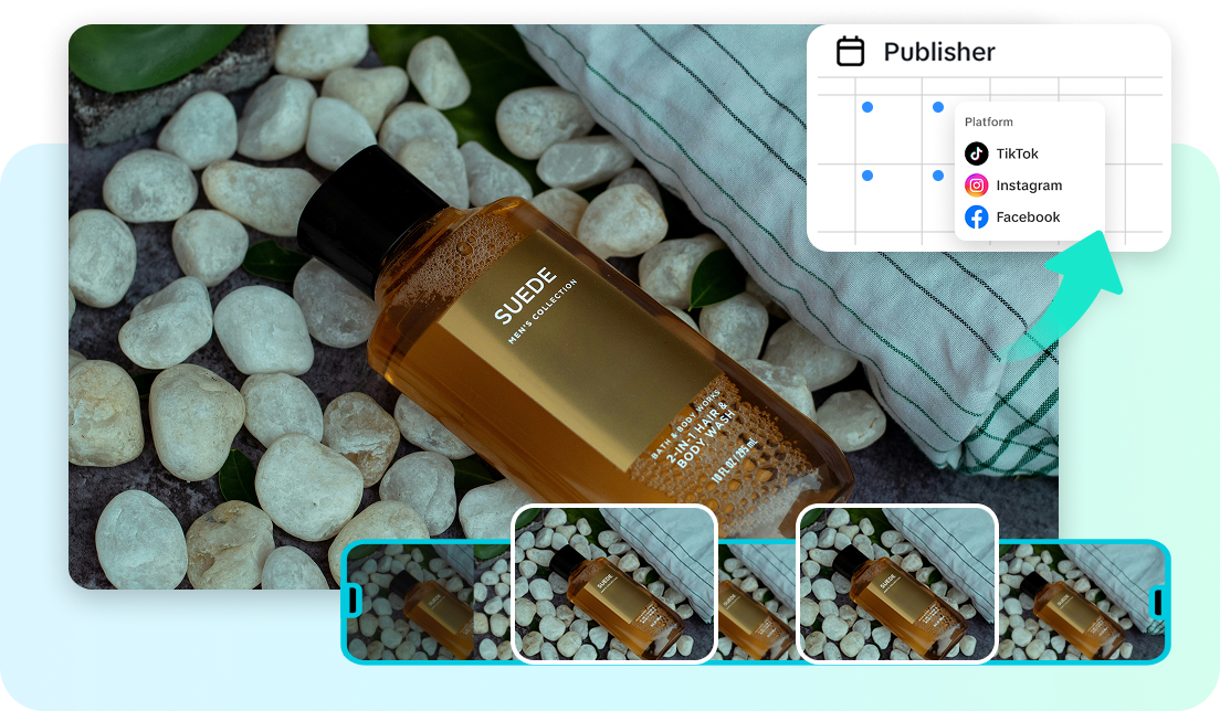 Schedule and post content on different platforms