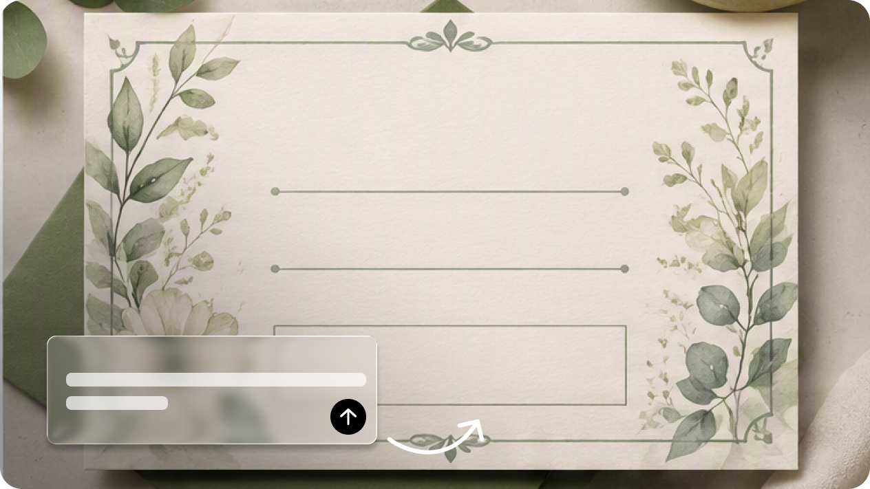 Generate unique gift card designs from text prompts