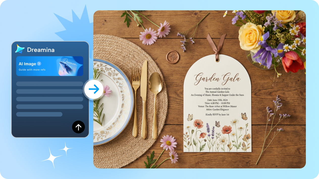 Generate complete mockup scenes with text-to-image