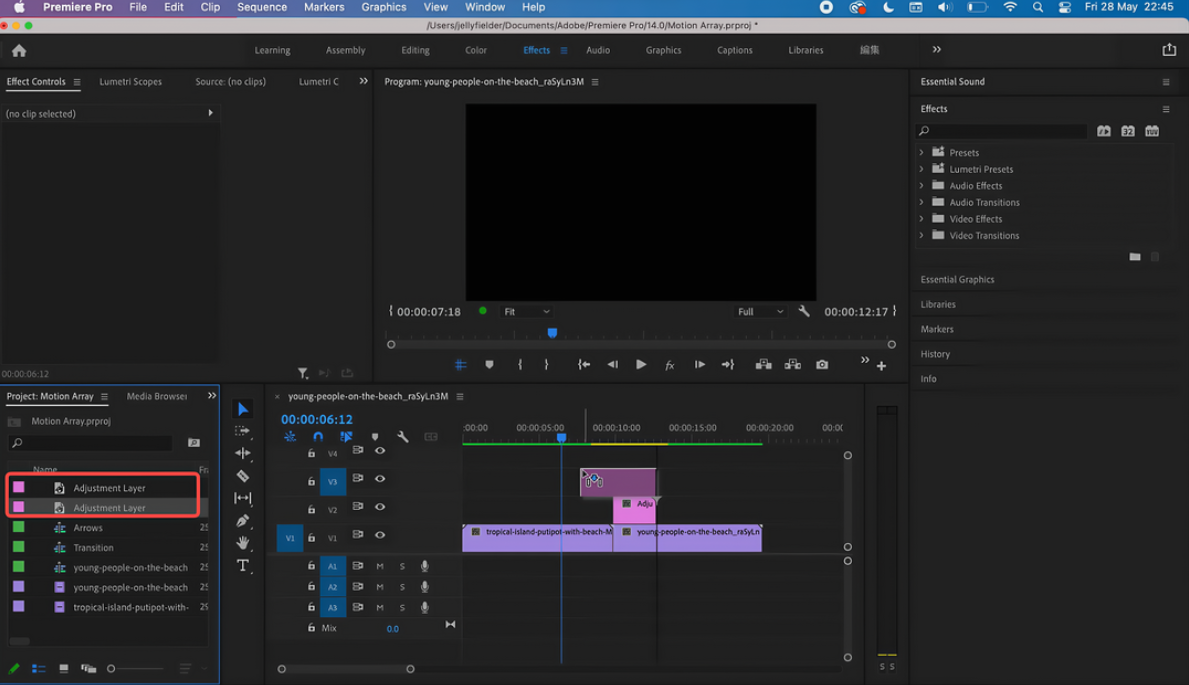 Ustaw warstwy dopasowania