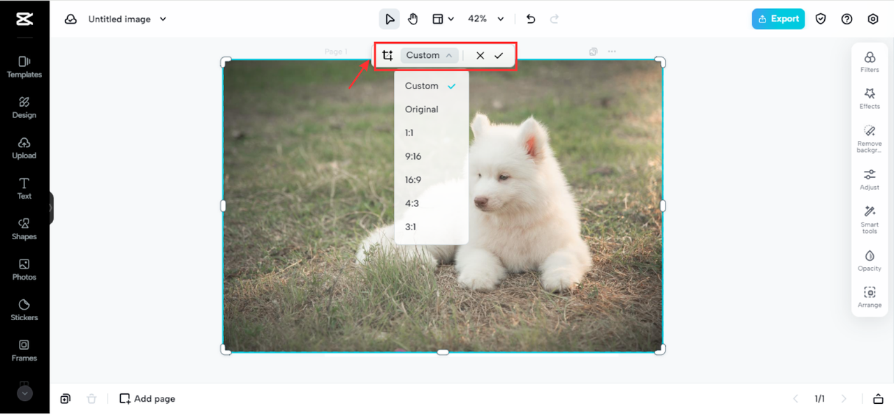 Crop your pictures