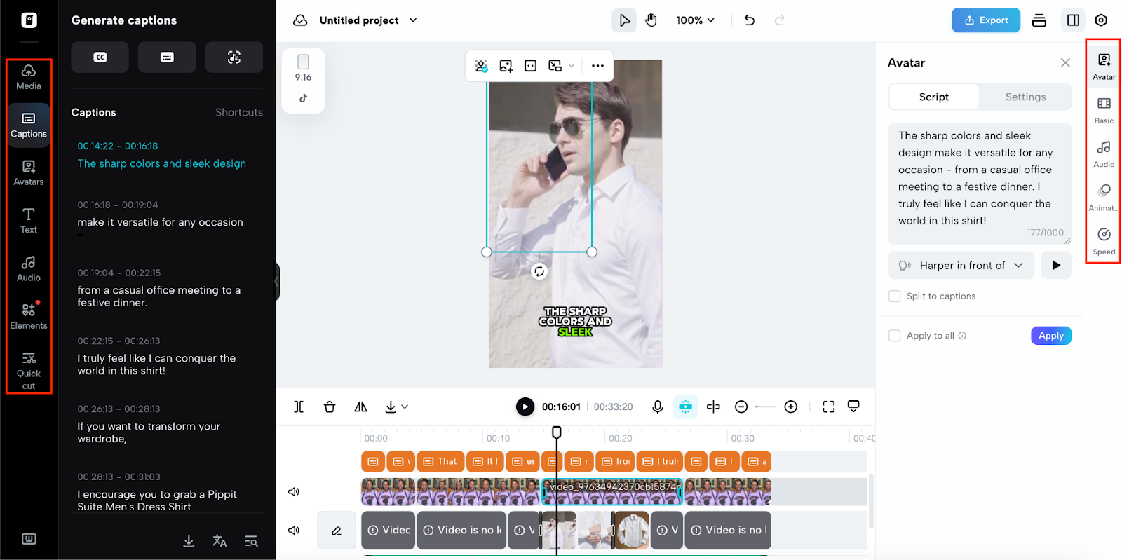 Edit and customize your content