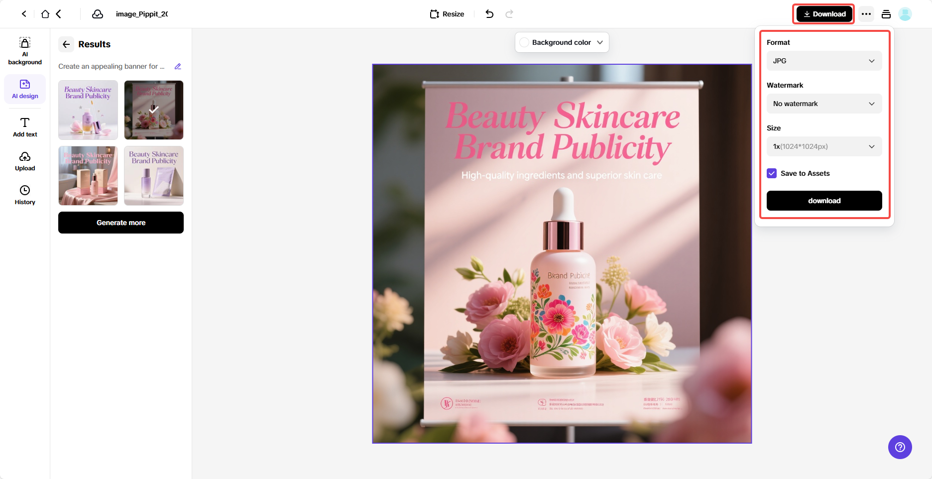 Download your banner