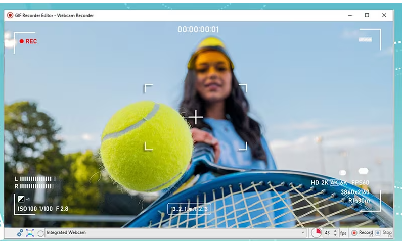 Starting recording in AZ Screen Recorder
