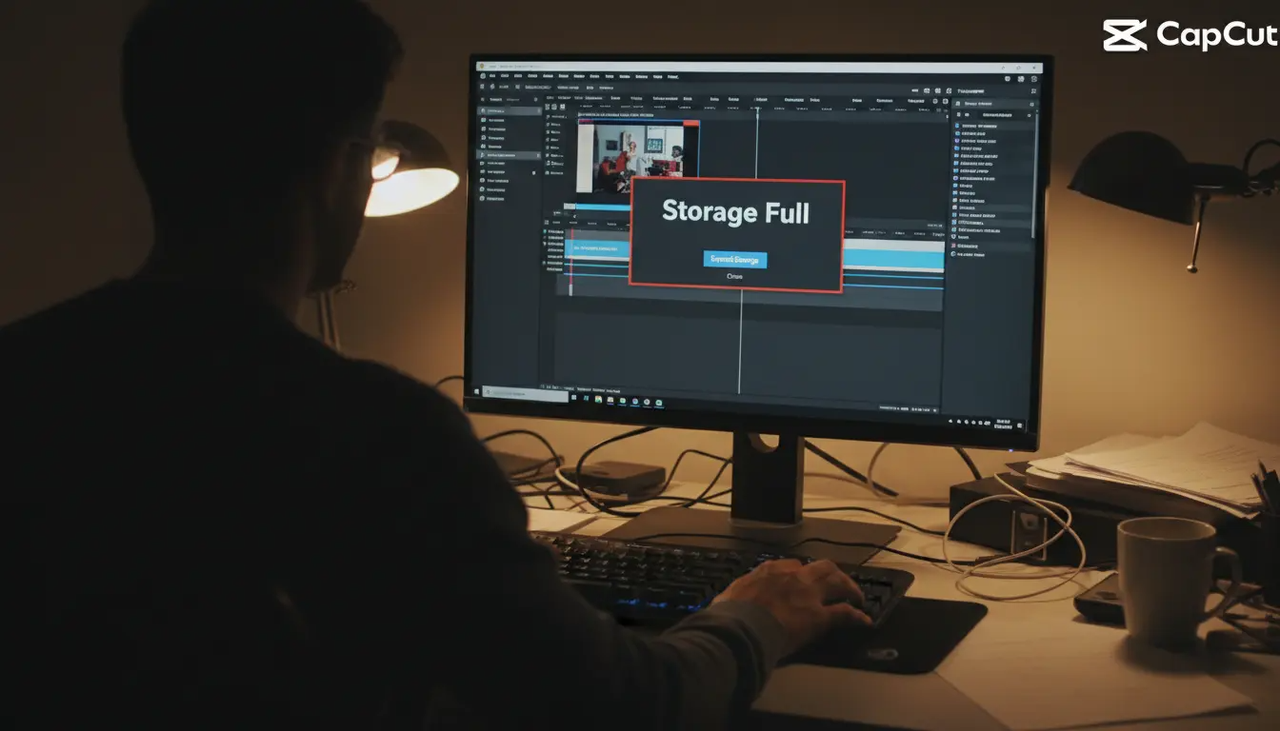 Expand your space storage on CapCut