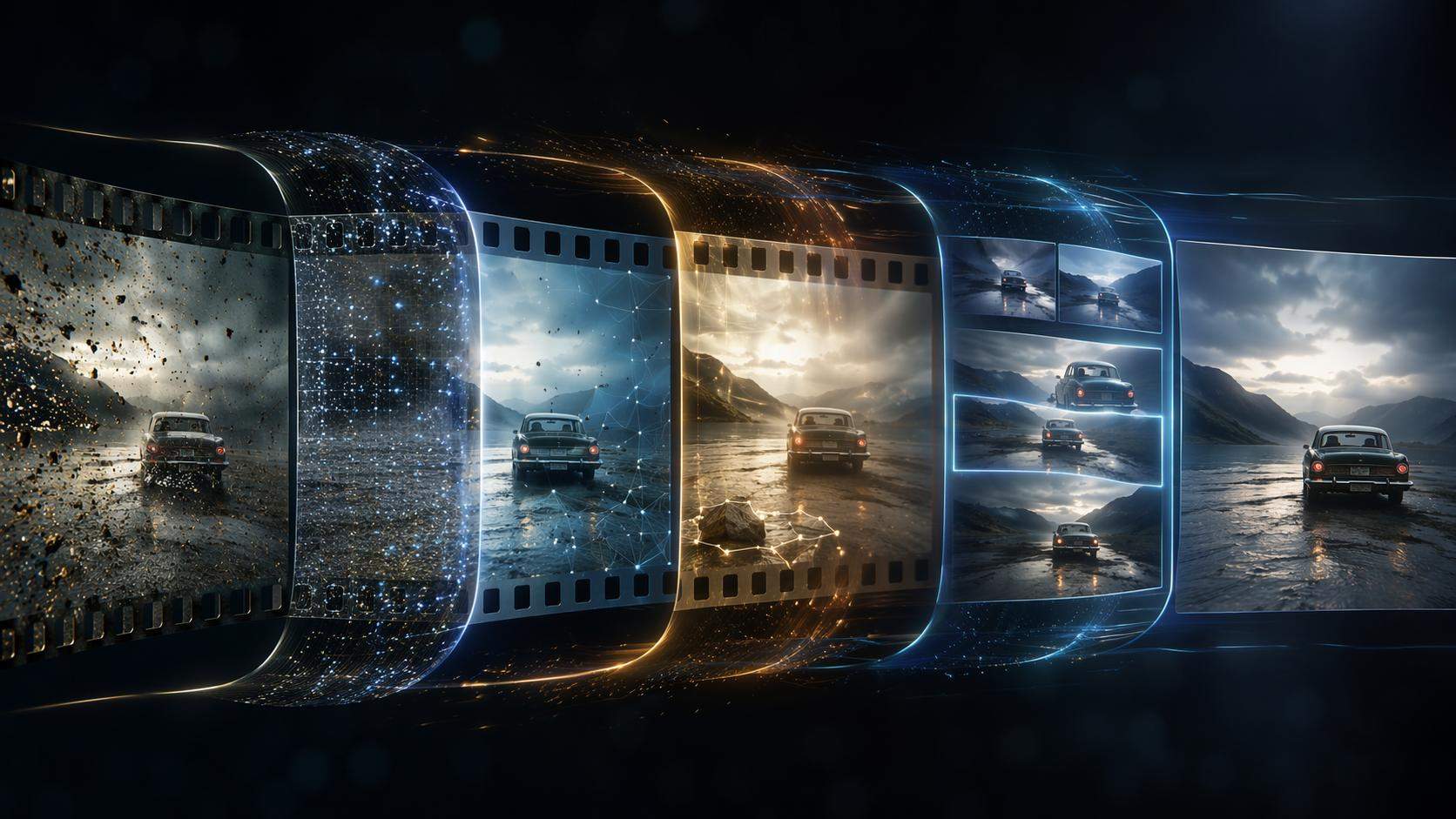 AI Video Post-Production example 1