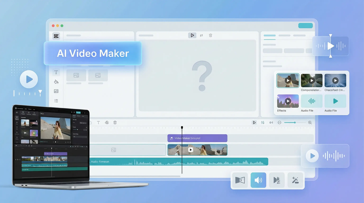 AI Video Maker nel CapCut desktop