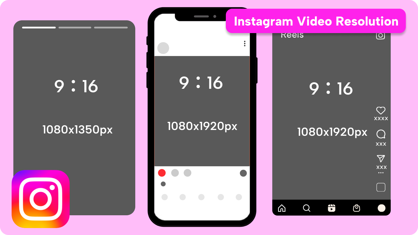 instagram video resolution