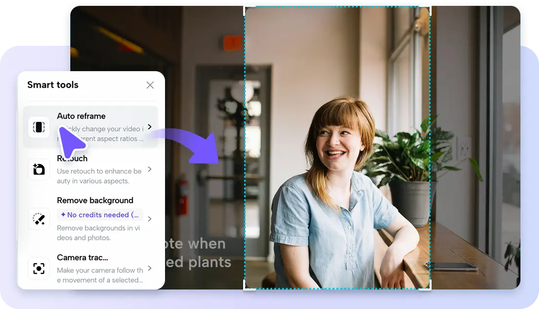 AI powered editing tools