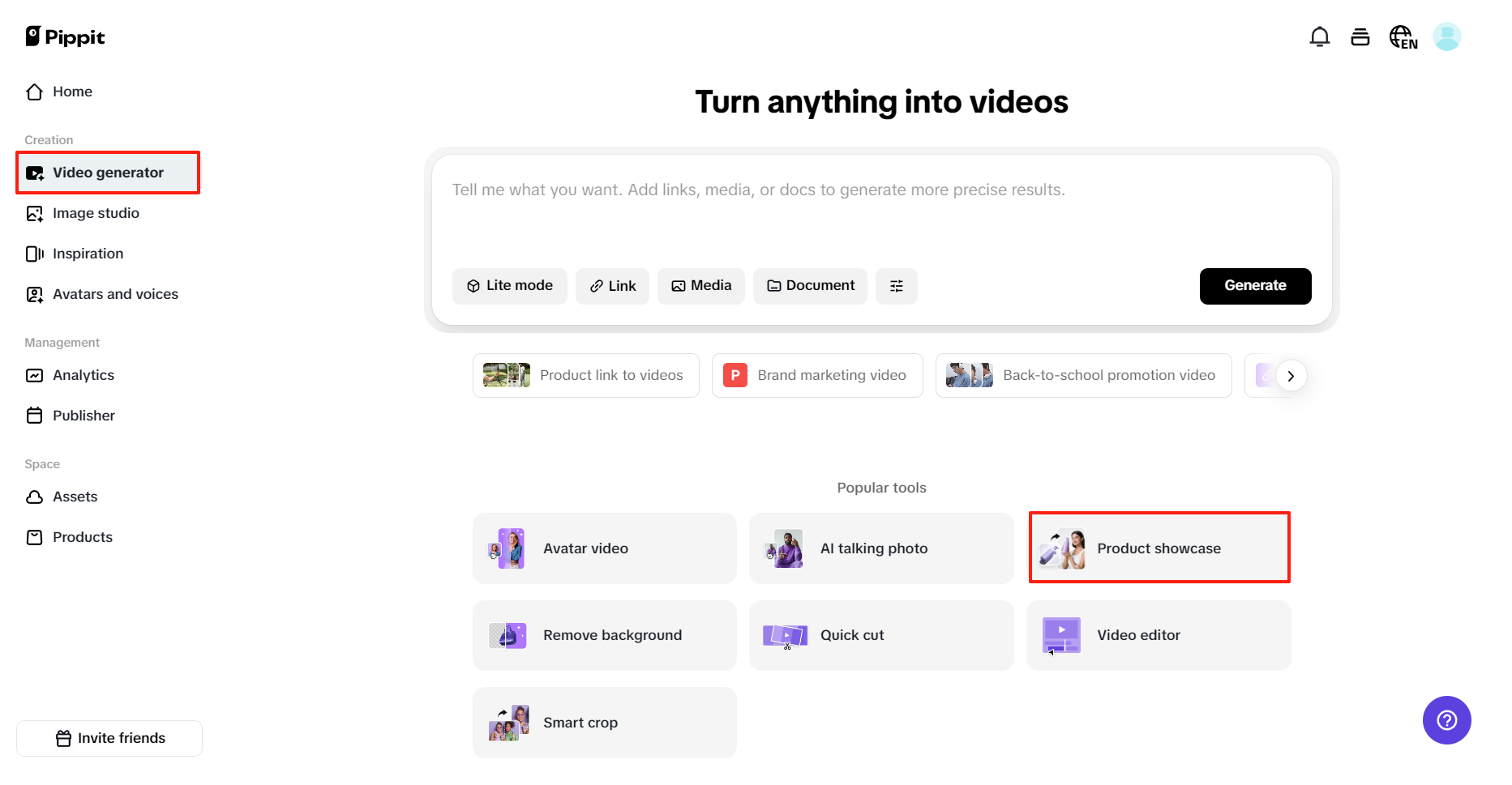 Access Product showcase