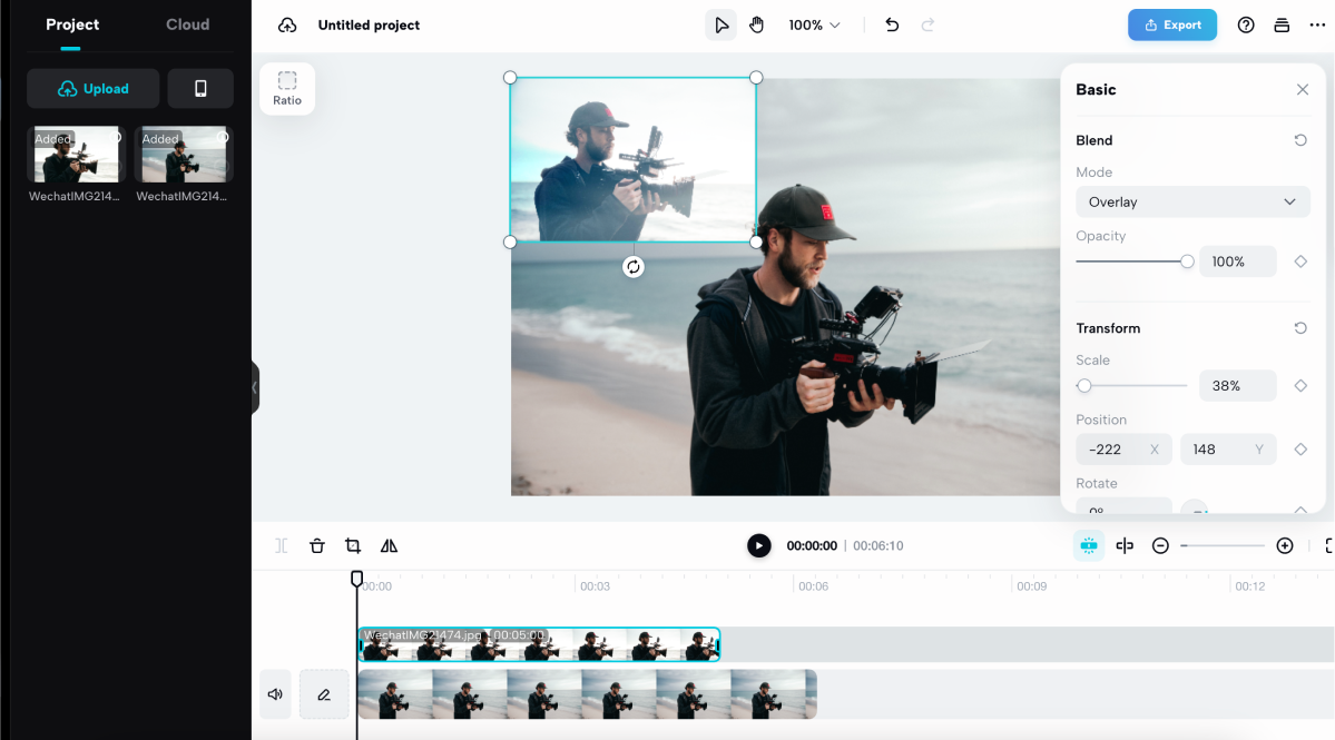 video overlay