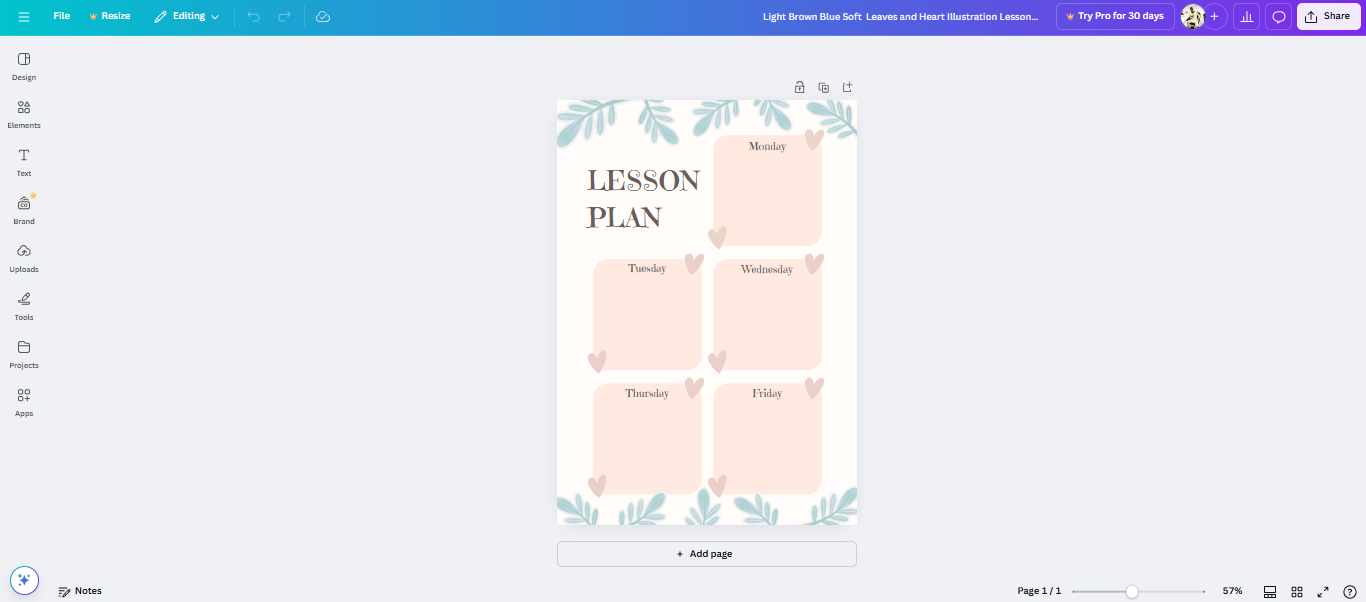 free lesson plan creator