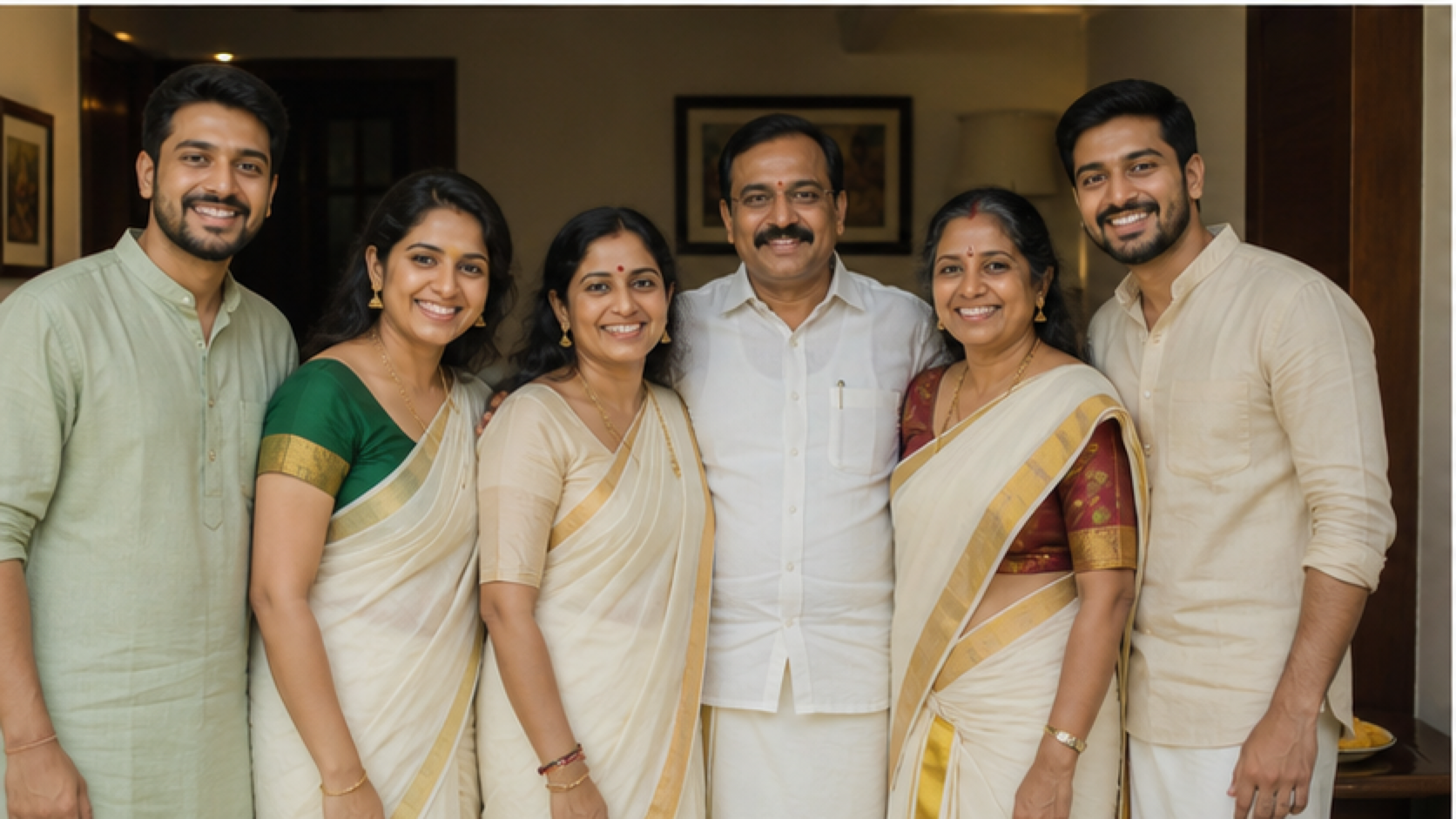 Family portrait example
