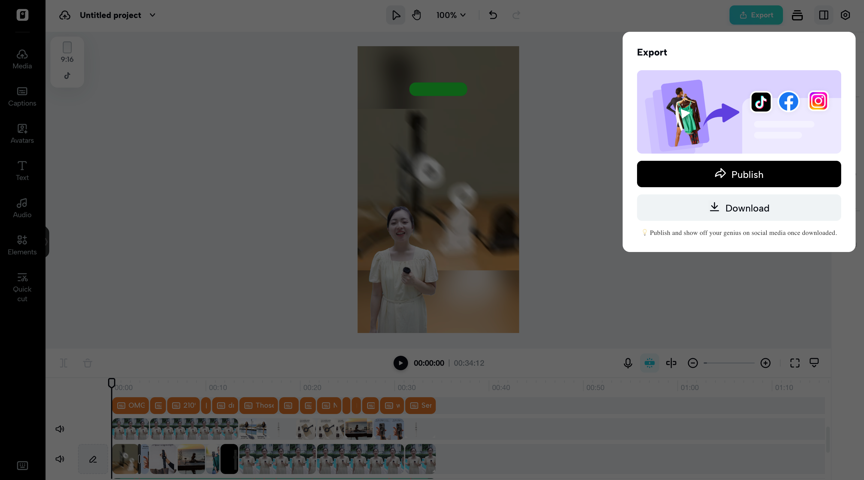 Export and share it