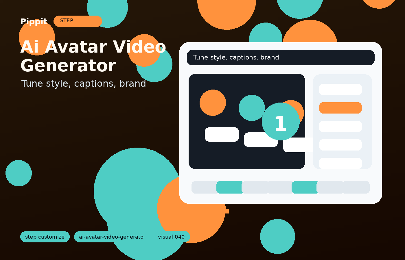 ai avatar video generator customization workflow in Pippit