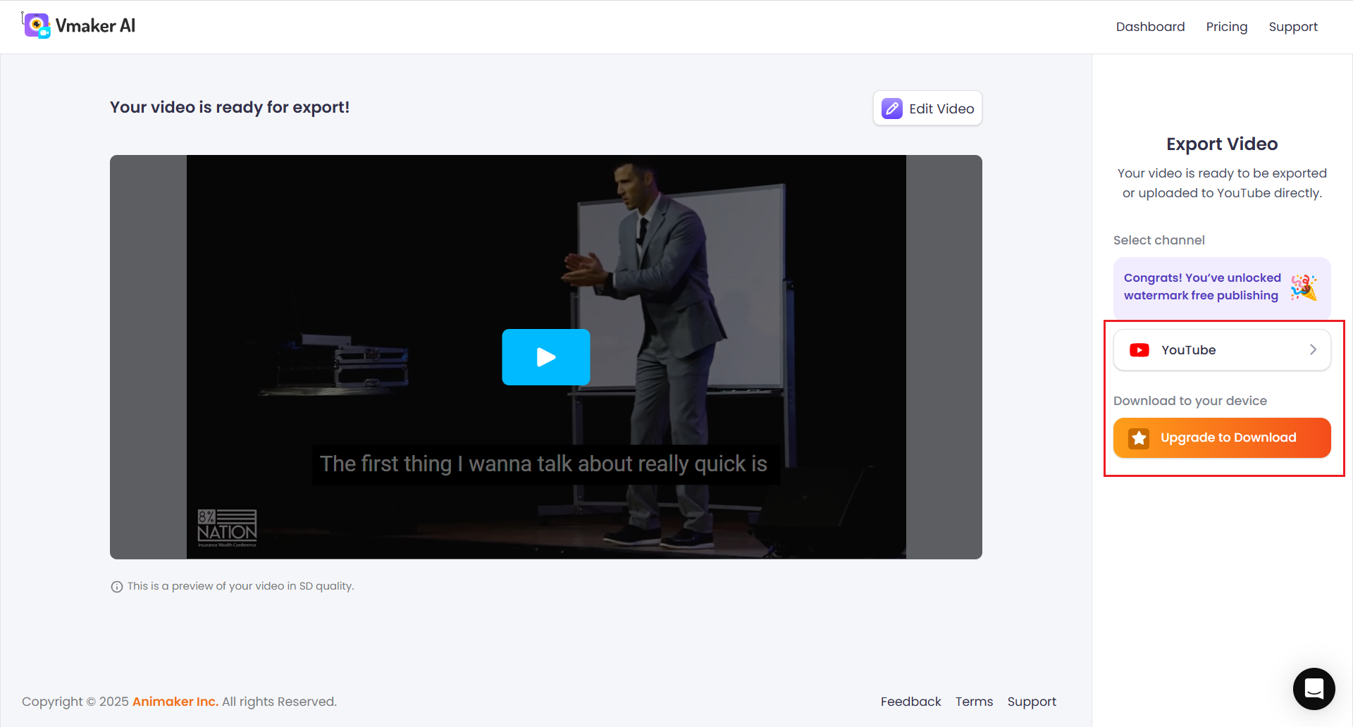 Exporter et partager partout