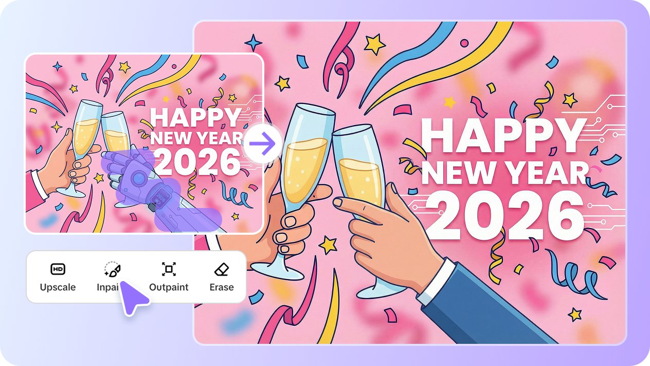 AI card editing tools