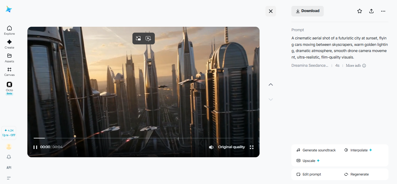 Export video