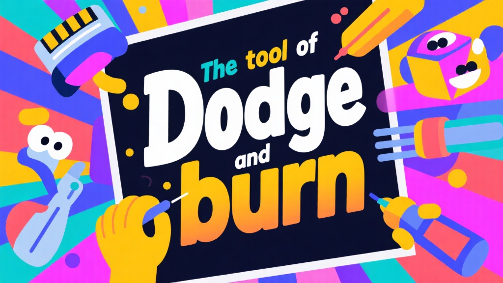 Ang tool ng dodge at burn
