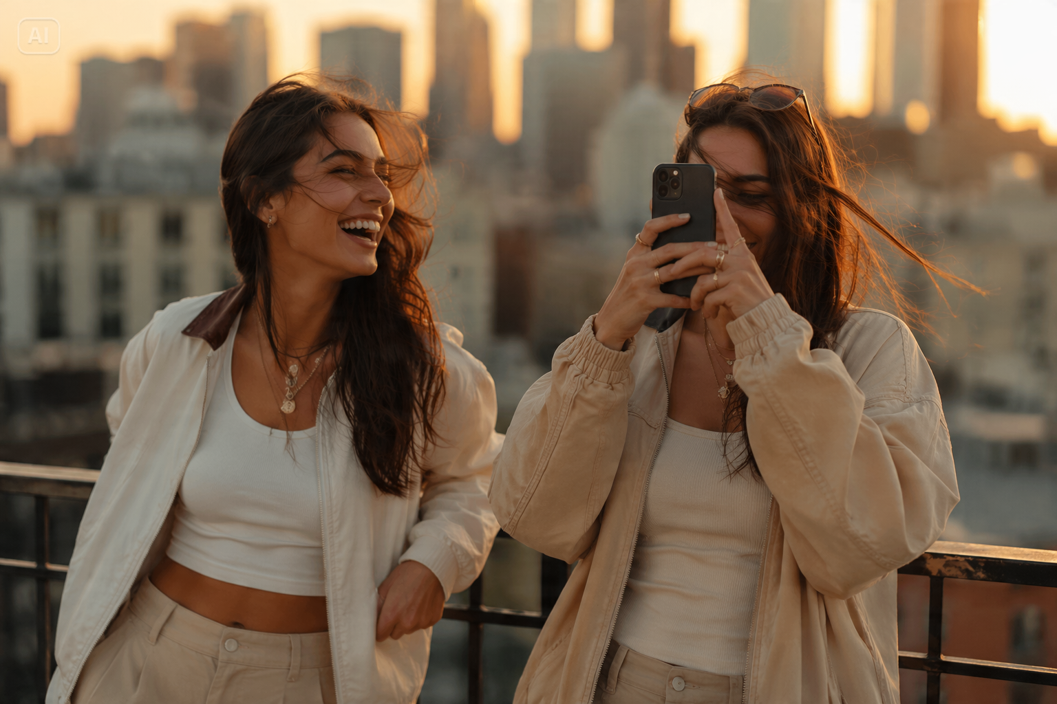 Prompt Seen Friend AI Photo
