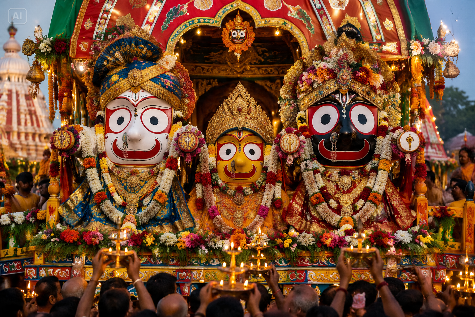Recursos do Rath Yatra IA Photo Prompt