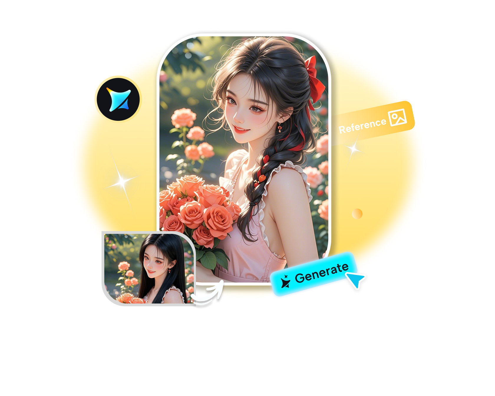 Free AI Cartoon Hair Generator