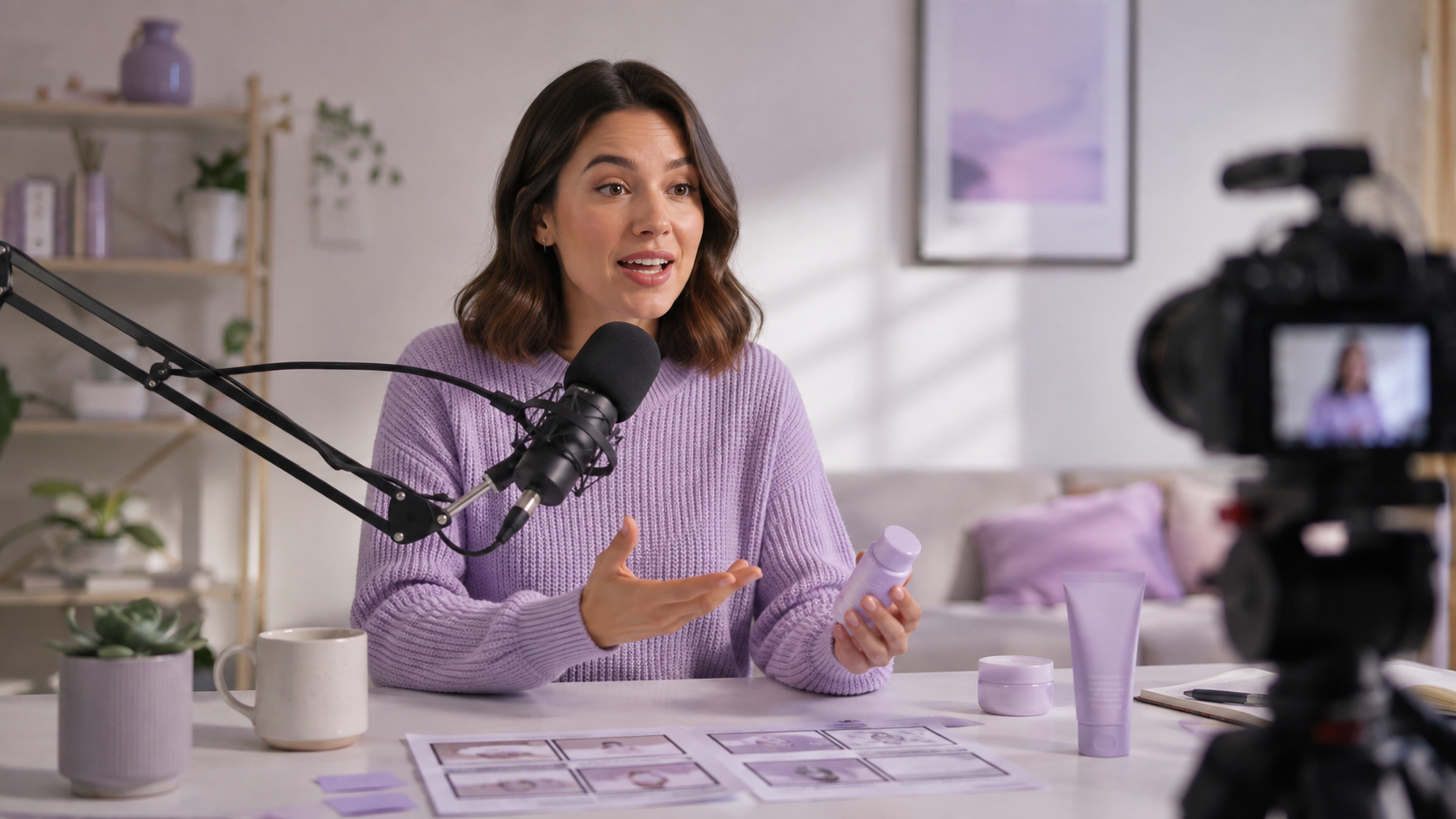 Product narration and ads