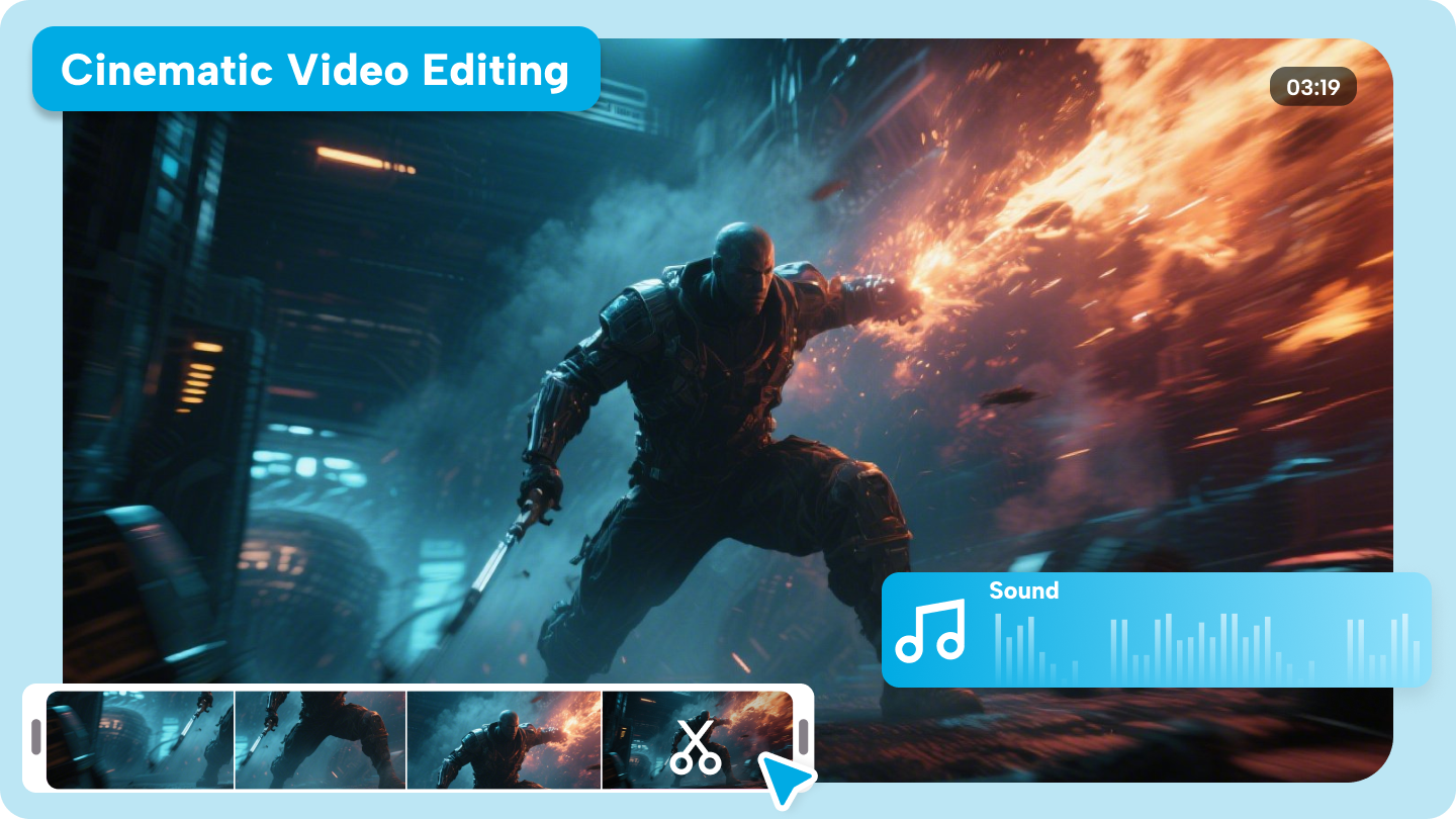 cinematic video editing