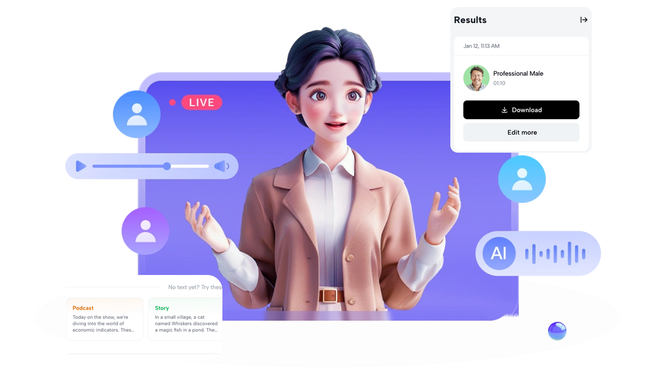 AI Voice Generators for Marketing Videos