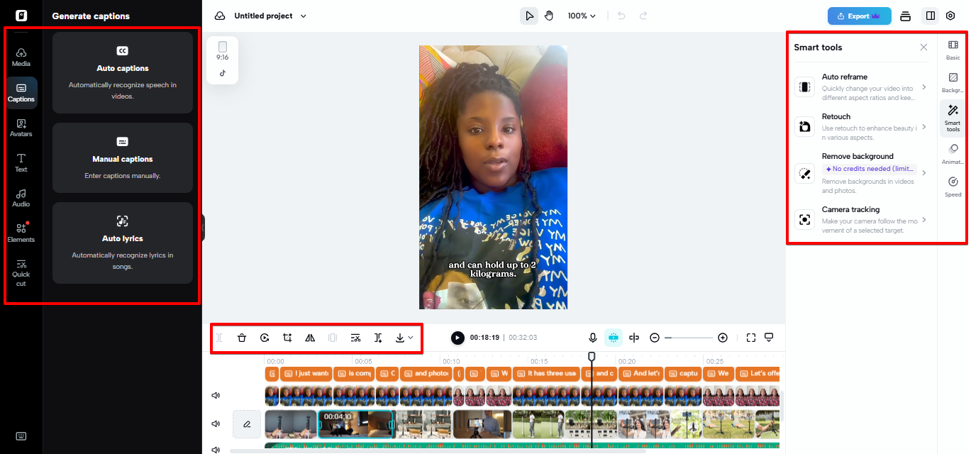 Pippit video editor