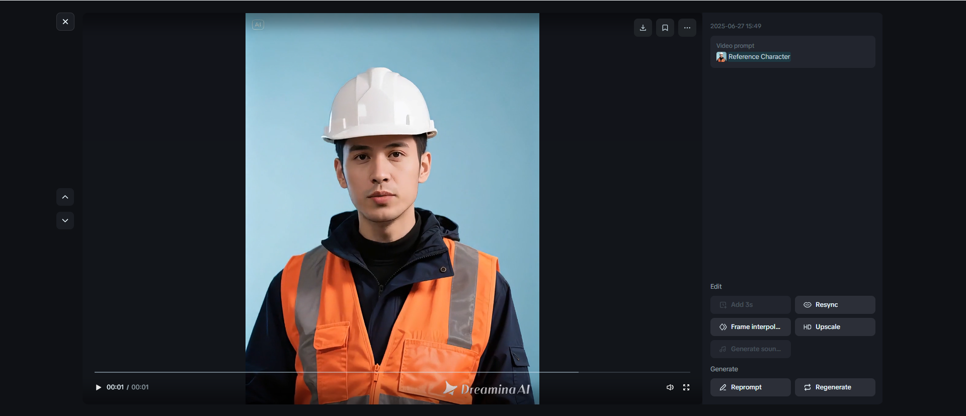 Safety protocol demonstration