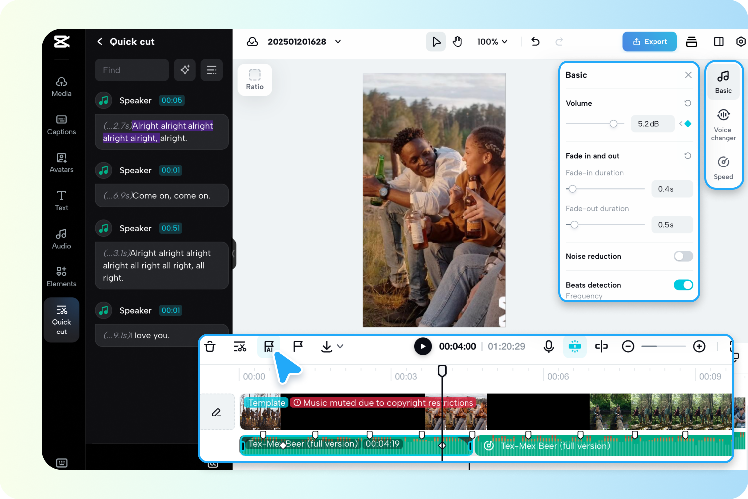 Personalizza e sincronizza il tuo video