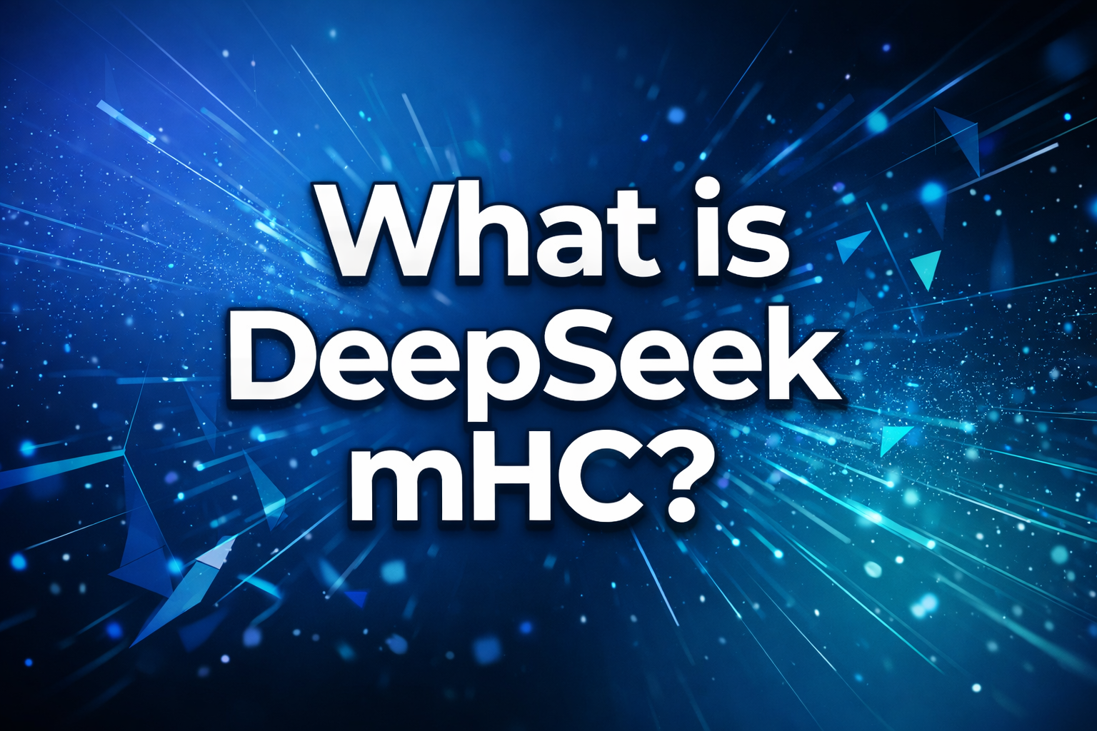 Definition of DeepSeek mHC